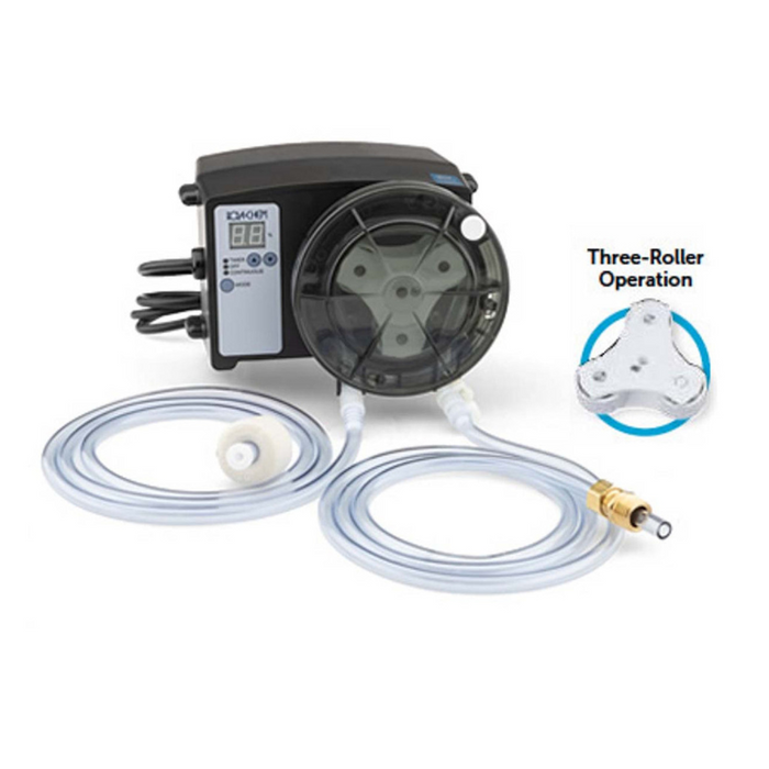 Rola-Chem 543821 Black Pro 300 Peristaltic Pump with Cord 38 GPD 240V