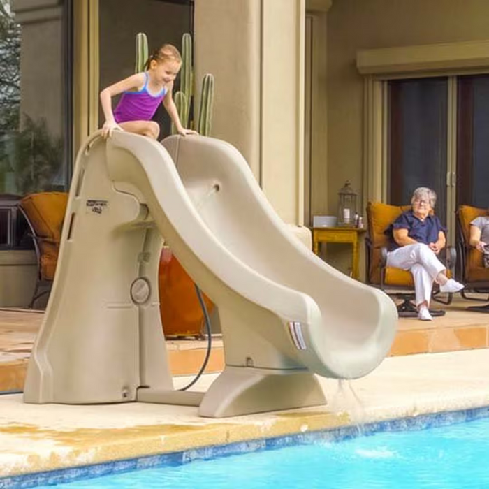 S.R. Smith SlideAway Removable Pool Slide, Gray, 660-209-5820