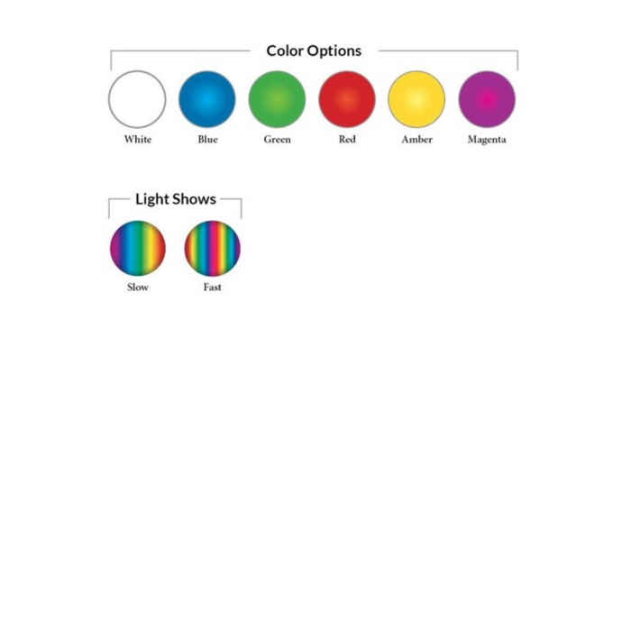 S.R. Smith 80' TREO LED Multi Color Pool Light FLED-C-TR-PK8 - 8-Pack
