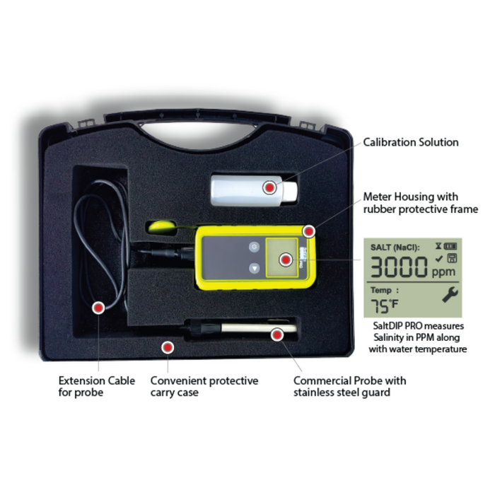 Solaxx Saltdip Pro 2 in 1 Digital Salt Reader MET50A