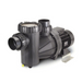 The Speck 10HP 95-XI Single Speed Commercial Pump IG273-1100F-000 is a high-flow, black electric water pump with cylindrical pipes and a transparent top cover, making it perfect for pool maintenance.
