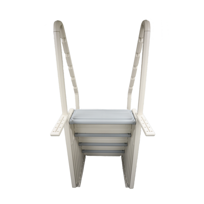 Confer STEP-1X Above Ground Pool Steps Gray STEP1X