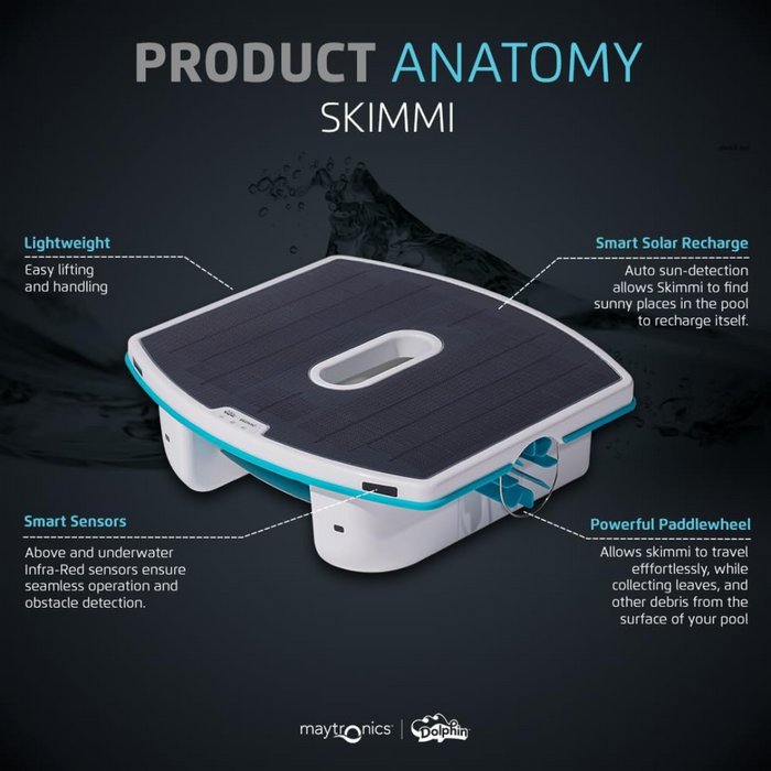 **COMING SOON** Dolphin Skimmi Solar-Powered Robotic Skimmer 9997001