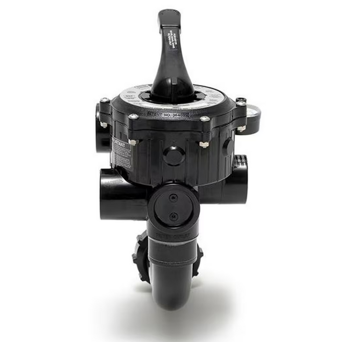 The Hayward SP0710X62 Side Mount Multiport Backwash Valve features 1-1/2" ports and a top handle for easy control, making it ideal for sand swimming pool filters.