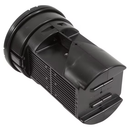 The Hayward W3SAS-CELL Salt & Swim 3C PRO Replacement Salt Cell is a black rectangular plasticky electronic component with cooling vents and connector slots on one end, designed specifically for Hayward Salt & Swim 3C systems.