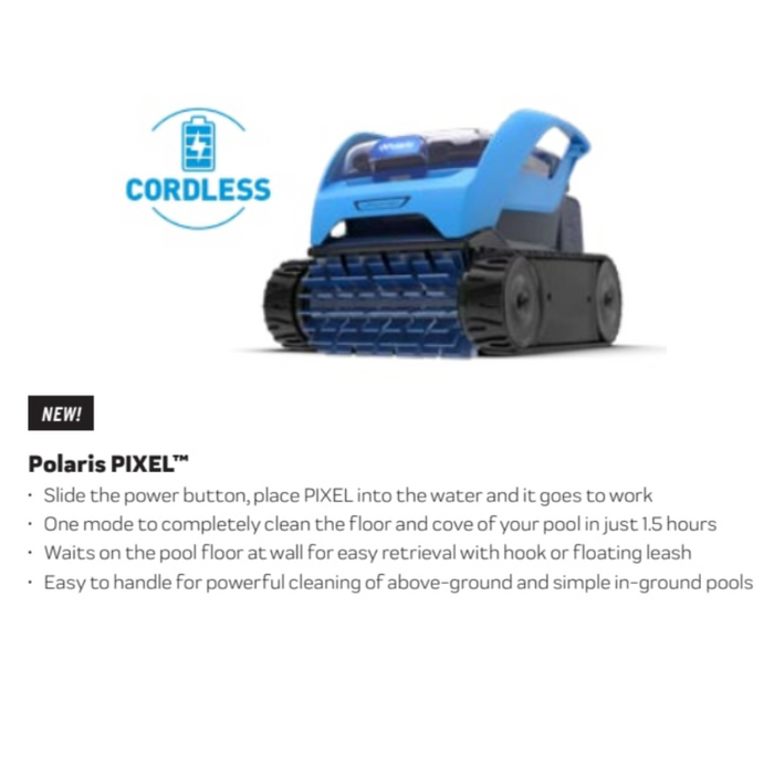 Polaris PIXEL Compact Cordless Robotic Cleaner PX300CPR