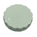 White plastic cap with ridged edges and embossed markings, designed as the Solaxx / PureChlor Salt Cell Cleaning Cap GNR00004 for PureChlor salt cell OEM replacement.