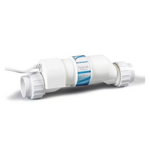 The Hayward W3T-CELL-15 TurboCell salt cell for pools up to 40,000 gallons features a 15 ft. cord and connectors on both ends, making it perfect for efficient salt chlorination systems.