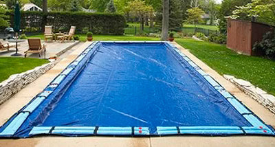 Swimline 10' Blue Heavy Duty Double Water Tube Pillow, ACC11020DU VWT10D20