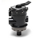 Close-up of a black Hayward SP071621 Multiport Vari-Flo Control 2" FIP Valve Top Mount for Sand Filters with a lever handle and multiple pipe connections, designed for pool or spa filtration systems.