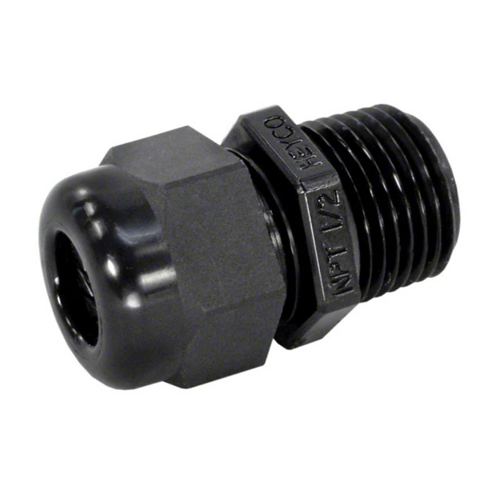 Rola-Chem 527159 Injection Fitting for Chlorinator 1/2" NPT x 7/16" OD Tube - Plastic