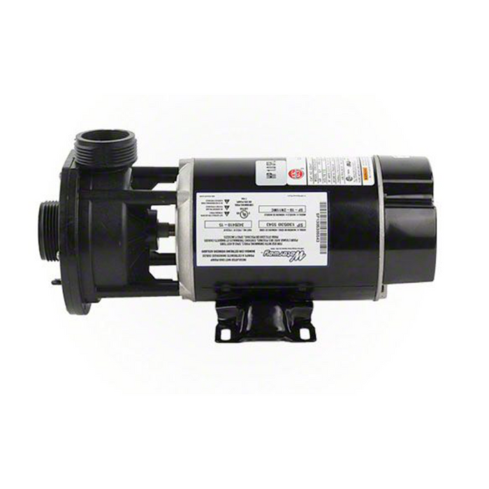 Waterway 3410410-15 1.0 HP Spa Pump 1 Speed 48Y 115V Center Discharge