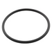 A black rubber O-ring from the Zodiac R0503000 Nature2 Fusion Soft 1400 Cell Kit for 40K gal Pools against a white background, essential for maintaining pristine pool water with Nature2 Fusion Soft.