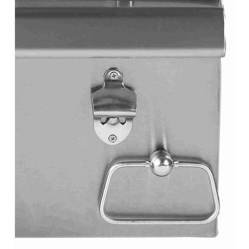 Bull 30" Stainless Steel Slide-In Bar Center with Ice Chest & Sink, 97623