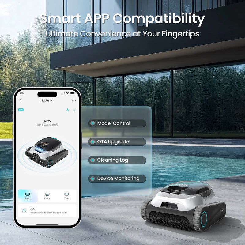 Aiper Scuba P1 Cordless Robotic Pool Cleaner E1P - US, 3960 GPH (Scuba N1 Plus) – Vita Pool Supply