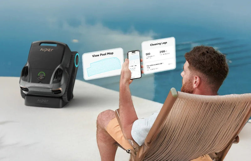 Aiper Scuba X1 Pro Max Cordless Robotic Pool Cleaner X9 - US, 8500 GPH – Vita Pool Supply