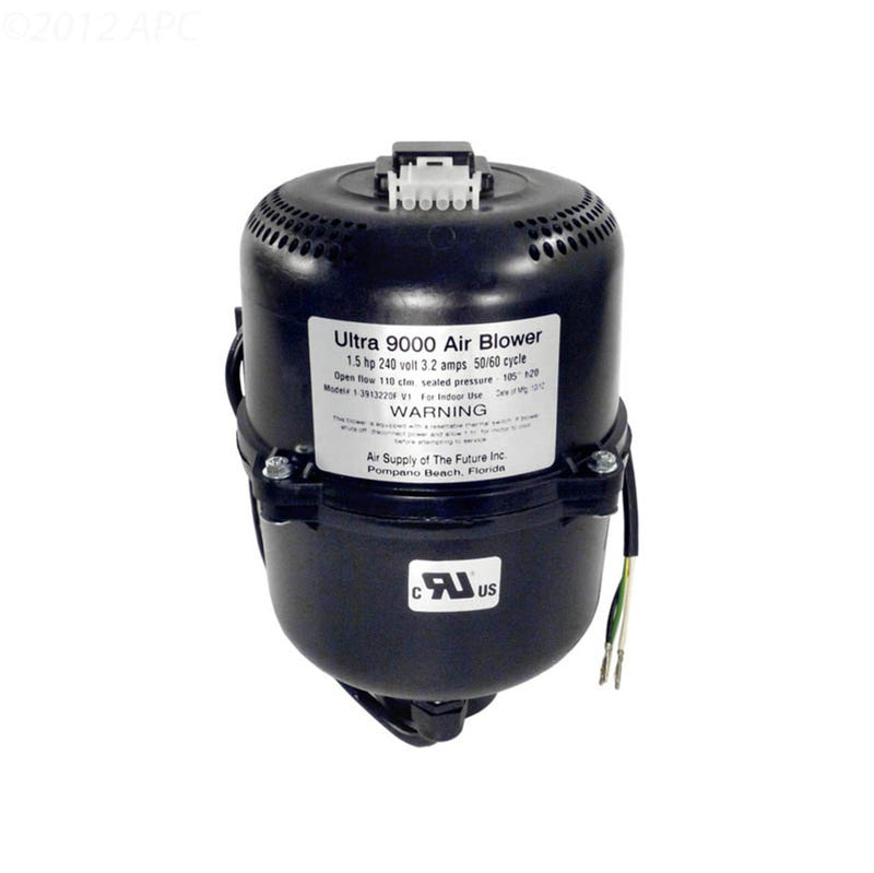 Air Supply 1.5HP 240V Ultra 9000 Spa Blower (3915231) – Vita Pool Supply