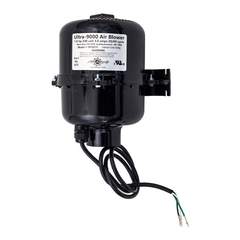 Air Supply 9000 Spa Air Blower 1 HP 240V 3 AMP (3910231) – Vita Pool Supply