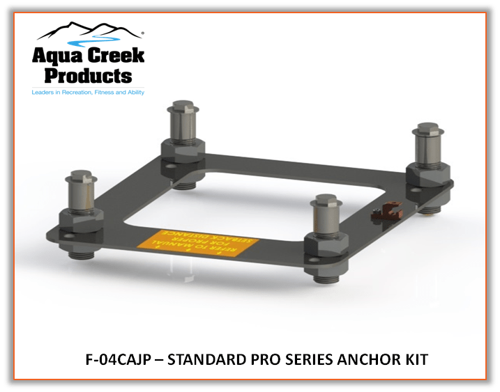 Aqua Creek F - 04CAJP Pro Series Standard Anchor – Vita Pool Supply