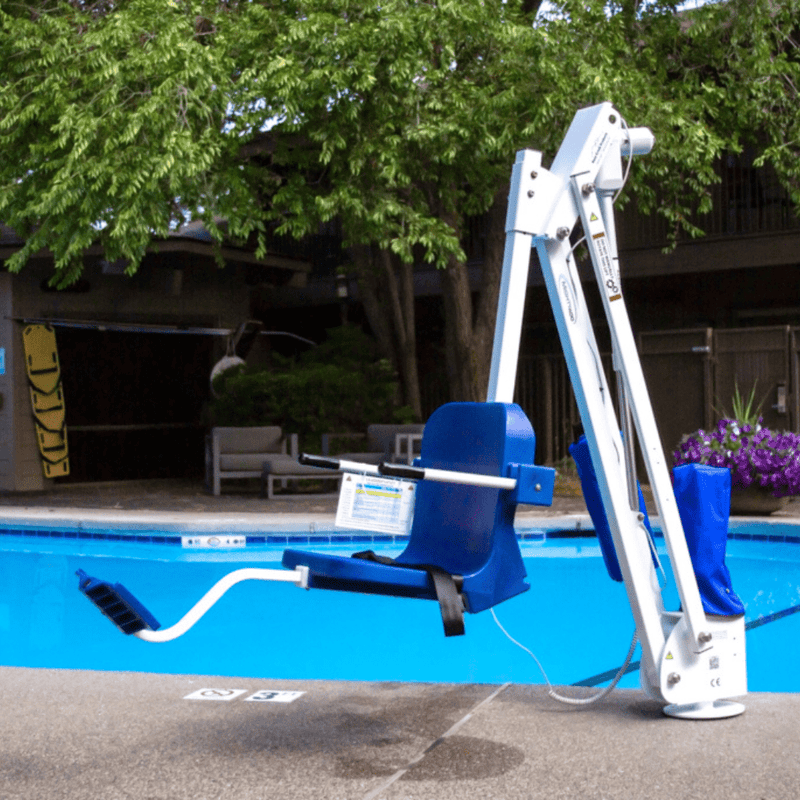 Aqua Creek F - MTY400 Mighty 400 Pool Lift - 400 lb Capacity - No Anchor – Vita Pool Supply