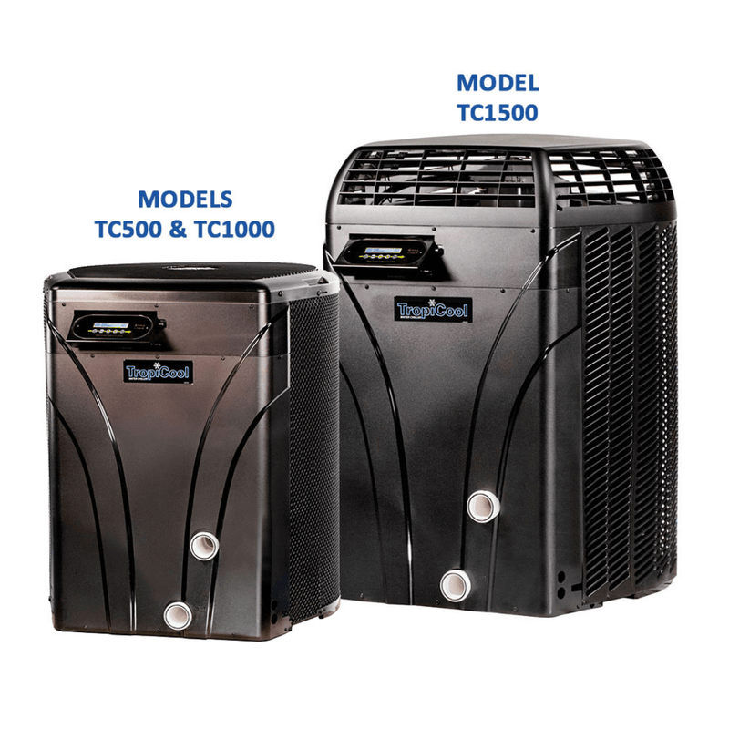 AquaCal TC1000 TropiCool Pool Water Chiller Cold Plunge TC1000ACDSBPE – 3K gal – Vita Pool Supply