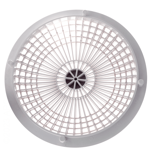 Aquastar 10MF101 10" White Moflow Round Suction Outlet Cover & Mud Frame – Vita Pool Supply