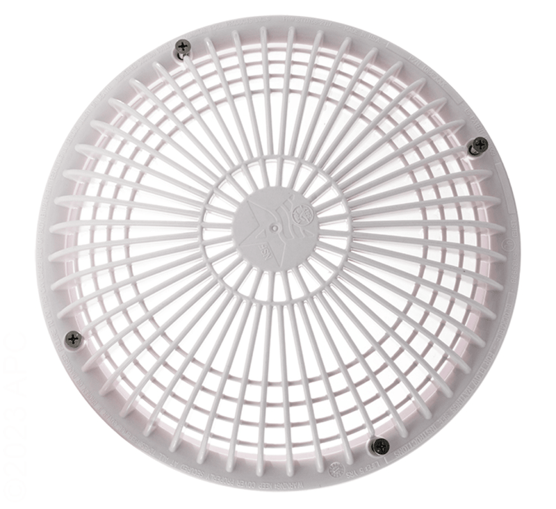 Aquastar 10MF101 10" White Moflow Round Suction Outlet Cover & Mud Frame – Vita Pool Supply