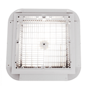 Aquastar 1216101 16"x16" Retrofit to 12"x12" Cover Frame Set, White, 4 Hole – Vita Pool Supply