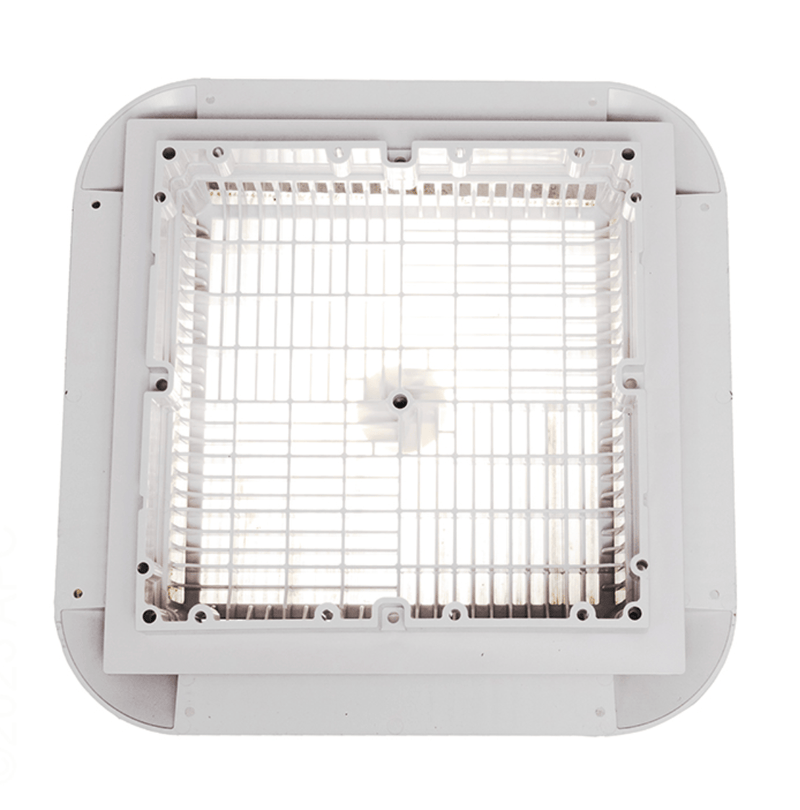 Aquastar 1216101 16"x16" Retrofit to 12"x12" Cover Frame Set, White, 4 Hole – Vita Pool Supply