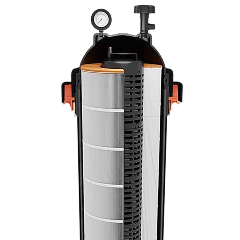 AquaStar 200 Sq Ft Pipeline Cartridge Filter PLF27000, 27K Gallons – Vita Pool Supply