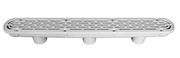 AquaStar 32CDFL105 32" Channel Drain w/ Flat Cover, 3 Port Sump, Dark Gray – Vita Pool Supply