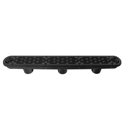 AquaStar 32CDFLFR102 32" Black Channel Drain Flat Grate Anti - Entrapment Suction Outlet Cover – Vita Pool Supply