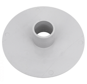 AquaStar 615SI101 6" Bulkhead Adaptor for 6HP 1.5" SPG, White – Vita Pool Supply