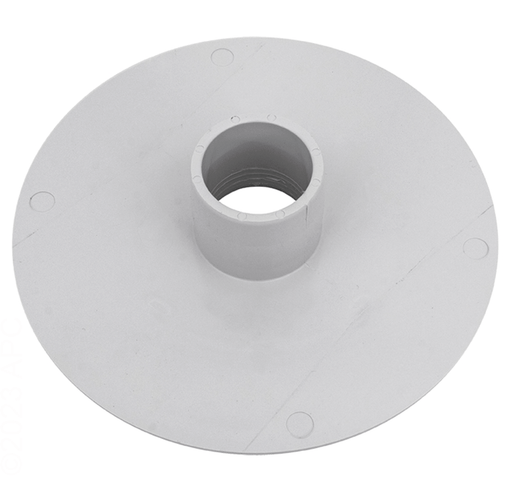 AquaStar 615SI101 6" Bulkhead Adaptor for 6HP 1.5" SPG, White – Vita Pool Supply