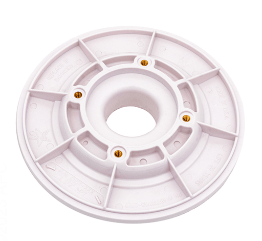 AquaStar 615T101 6" Bulkhead Adaptor for 6HP 1.5" FPT, White – Vita Pool Supply