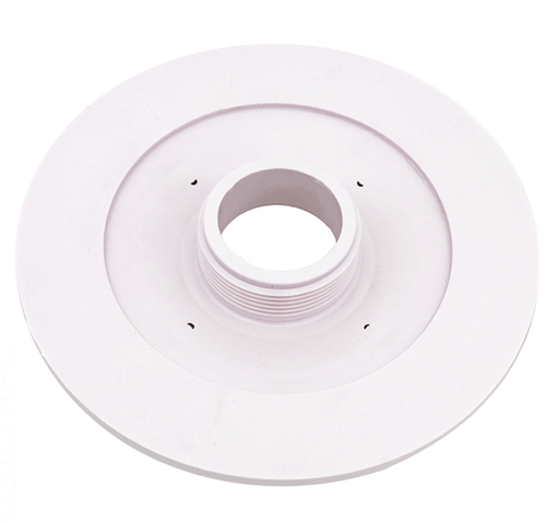 AquaStar 615T101 6" Bulkhead Adaptor for 6HP 1.5" FPT, White – Vita Pool Supply