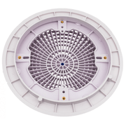 AquaStar A10RCFR101 10" Round Star Sumpless Suction Outlet Cover with Universal Adapter, White – Vita Pool Supply