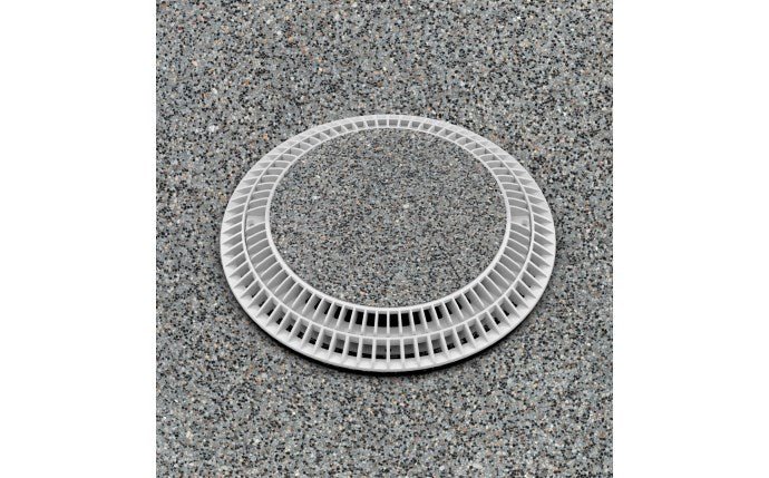 Aquastar CC8100 8" Round Color Choice Suction Outlet Cover, Clear – Vita Pool Supply
