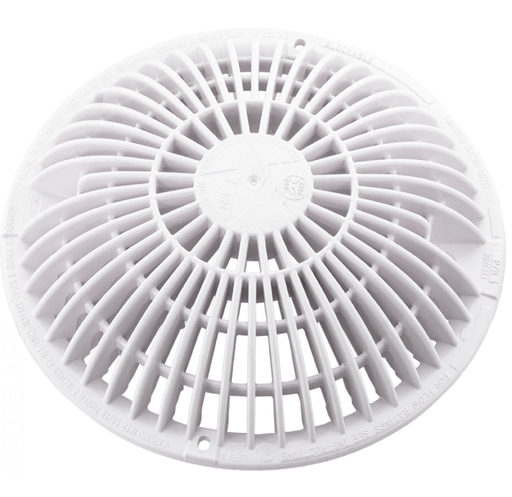AquaStar R8MF101 8" x 8" Moflow Retro Cover w/Screws, Bushing, White – Vita Pool Supply