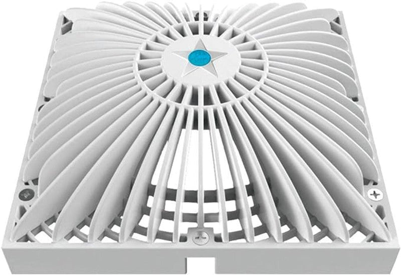 Aquastar R9MF101 MoFlow 9" Square Retrofit Suction Outlet Cover, White – Vita Pool Supply