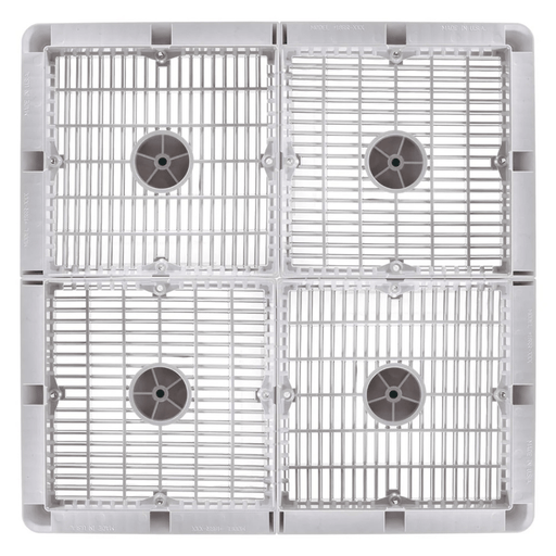 AquaStar WAV18WR101 18" Mud Frame with UV - Resistant Cover, White – Vita Pool Supply