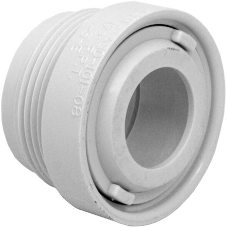 Aquastar White 1/2" Pipe Extender With Eyeball, ASD101 – Vita Pool Supply