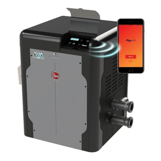 AVIA HD 399K BTU LP Propane Pool Heater – NiTek, Low NOx, Wi - Fi (018111, P - D404A - EP - N, 018051) Ruud Raypak – Vita Pool Supply