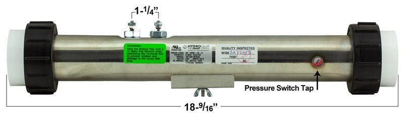 Balboa 4.0kW Flo - Thru Heater Assembly 26 - 0535 - 5S - K – Vita Pool Supply