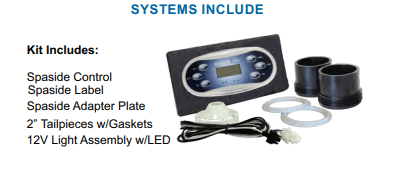 Balboa BP7 Retro - Fit Spa Control 5.5kW Heater with SpaTouch Topside (50 - BP7 - SS - 55 - K) – Vita Pool Supply