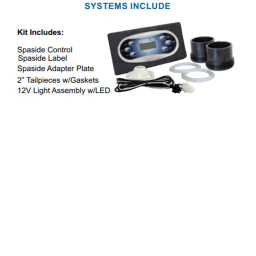 Balboa BP7 Retro - Fit Spa Control 5.5kW Heater with TP700 Topside Control (50 - BP7 - 700 - 55 - K) – Vita Pool Supply