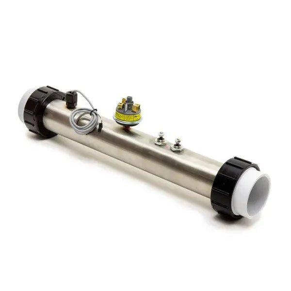 Balboa Genuine 4.0kW M7 Dual Sensor Flo - Thru Heater Assembly + Pressure Switch (G7418, 26-0809-5S-KSP)