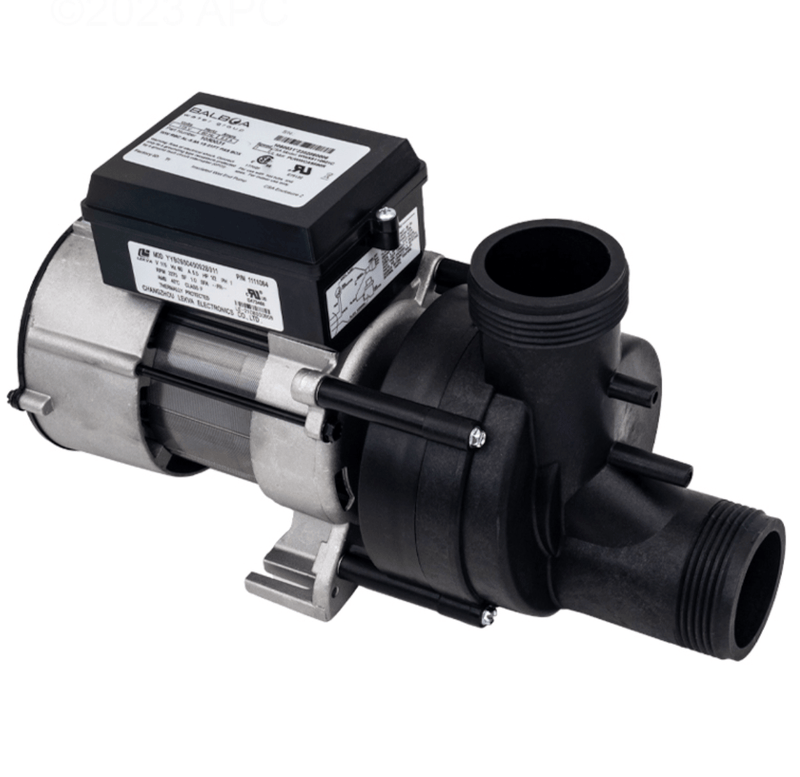 Balboa Power Wow Spa Pump 115V 5.5 AMP 1 Speed, VIC1050031, 1050031, 10 - 1050031 – Vita Pool Supply