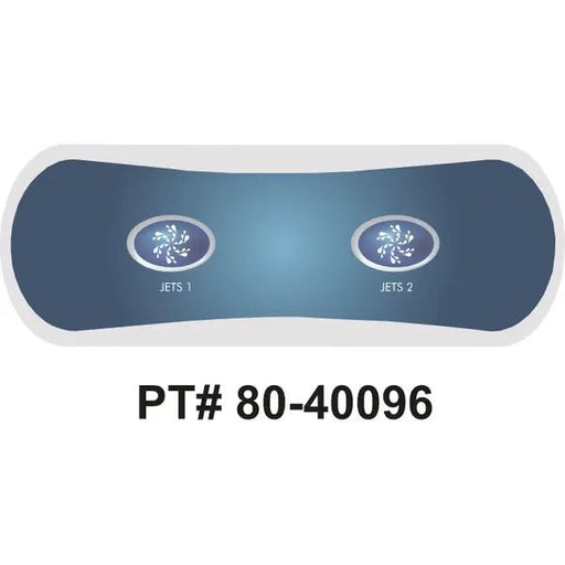 Balboa Series AX20 2 Button Topside Overlay 80 - 40096 - K – Vita Pool Supply