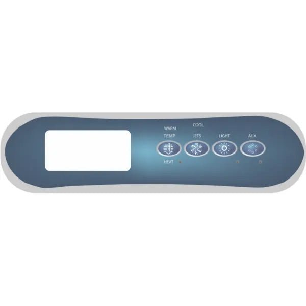 Balboa TP400T 4 Button Topside Overlay 80 - 12511 - K – Vita Pool Supply